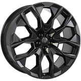 Gloss Black 20x9.5 5x112 Conical ART Replica