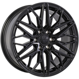 Gloss Black 18x8.0 6x120 Conical Ruffino