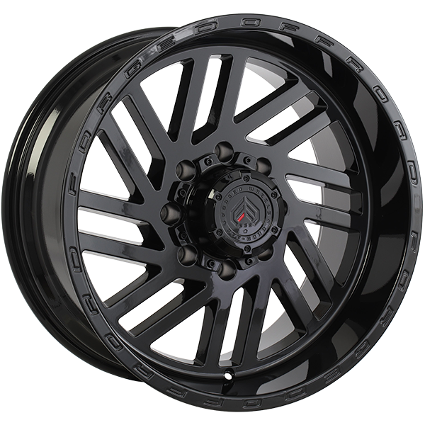Gloss Black 20x10.0 8x165.1 Conical Forged Wheels