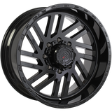 Gloss Black 20x10.0 8x180 Conical Forged Wheels