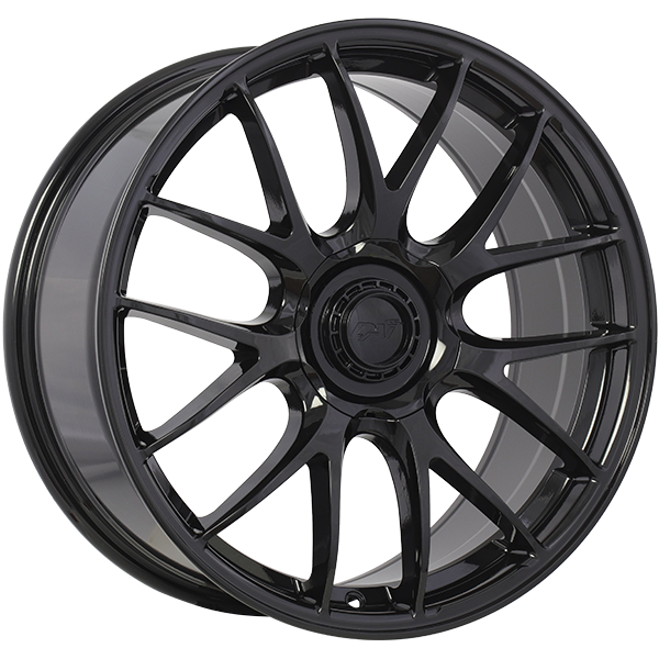 Gloss Black 19x8.5 5x114.3 Conical DAI Wheels