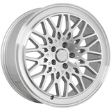 Silver - Machined Face 19x8.5 5x112 Conical 720 Form