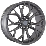 Matt Gunmetal 20x9.0 5x108 Conical 720 Luxury