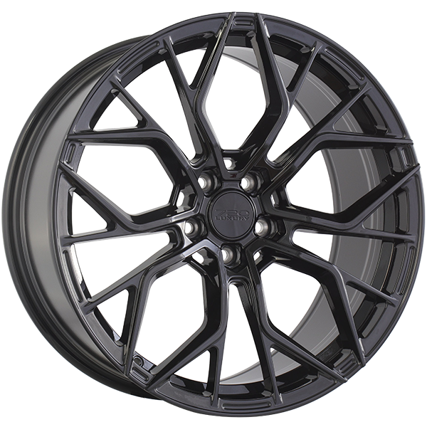 Gloss Black 20x9.0 5x120 Conical 720 Luxury