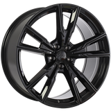 Gloss Black 20x10.5 5x112 Conical ART Replica