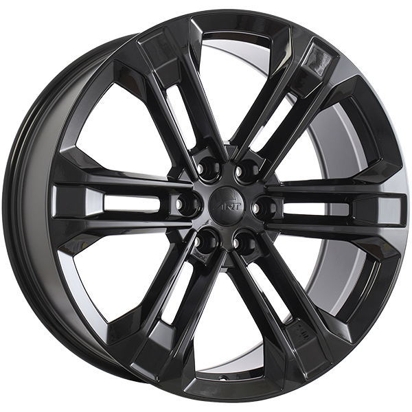 Gloss Black 21x9.0 6x120 Conical ART Replica