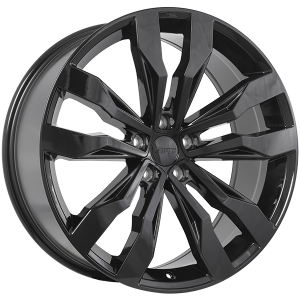 Gloss Black 20x8.5 5x112 Radius R13 ART Replica