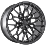 Satin Black 18x8.0 5x120 Conical ART Replica