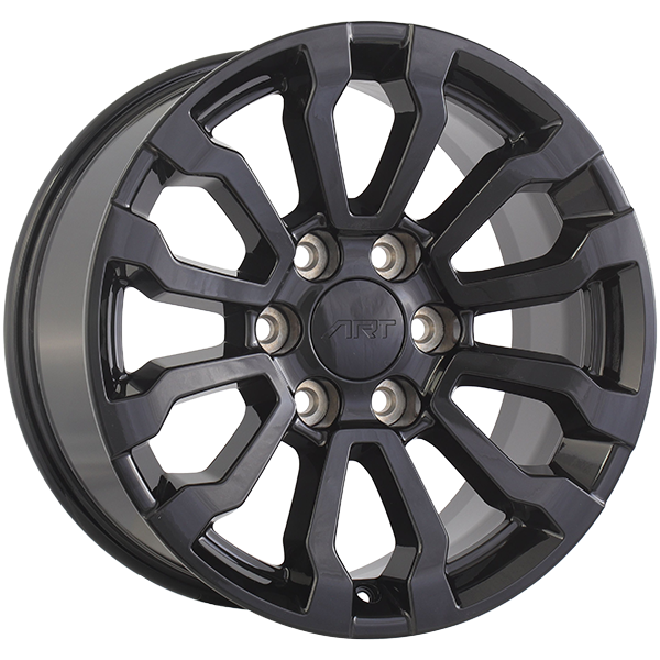 Gloss Black 18x8.5 6x139.7 Conical ART Replica