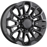 Gloss Black 22x8.5 8x180 Conical ART Replica