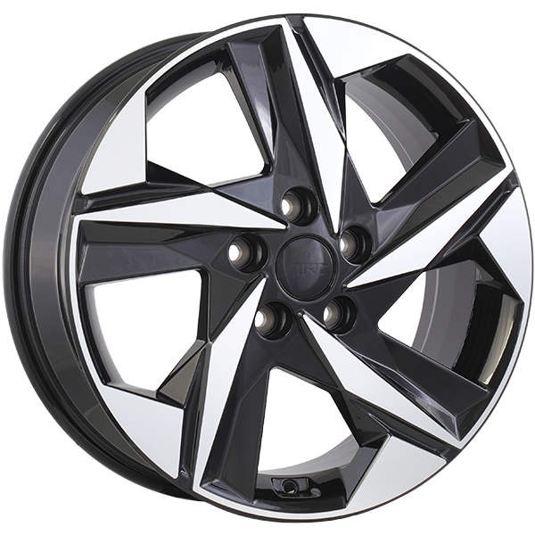 Gloss Black - Machined Face 17x7.0 5x114.3 Conical ART Replica