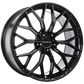 Gloss Black 18x8.0 5x120 Conical Ruffino