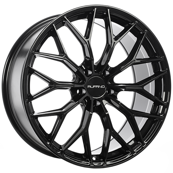 Gloss Black 18x8.0 5x120 Conical Ruffino