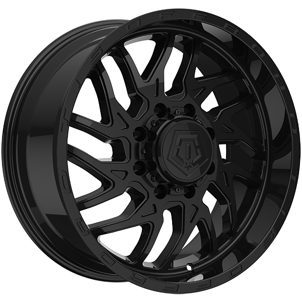 Gloss Black 20x10.0 8x170 Conical TIS Wheels