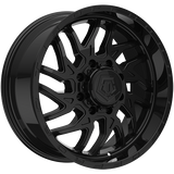 Gloss Black 20x10.0 8x170 Conical TIS Wheels