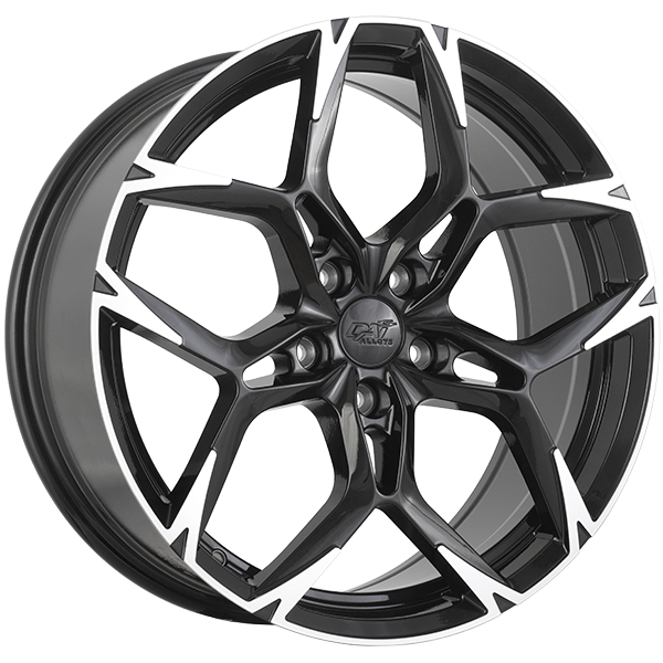 Gloss Black - Machined Face 19x8.0 5x115 Conical DAI Wheels