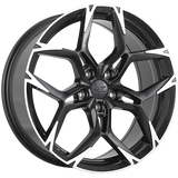 Gloss Black - Machined Face 19x8.0 5x115 Conical DAI Wheels