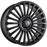 Gloss Black 22x9.0 5x112 Conical 720 Luxury