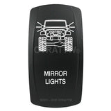 sPOD Rocker JK Mirror Lights Switch