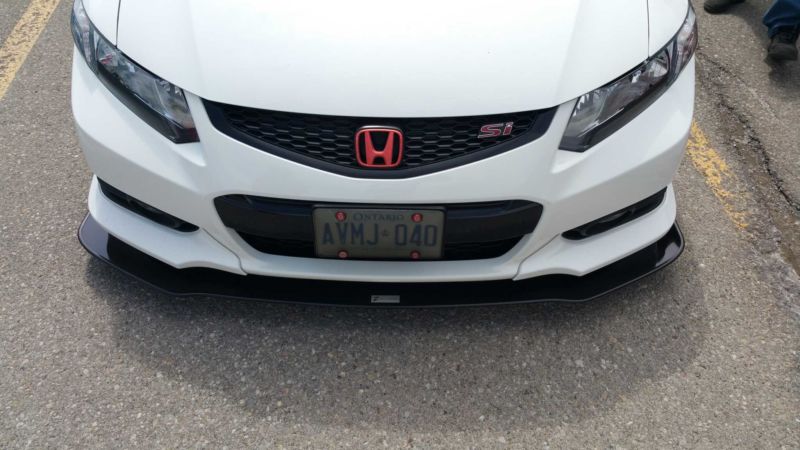 2012-2013 Honda Civic Coupe HFP Lip 2PC Front Splitter