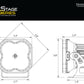 Diode Dynamics SS3 Max ABL - Yellow Combo Standard (Pair)
