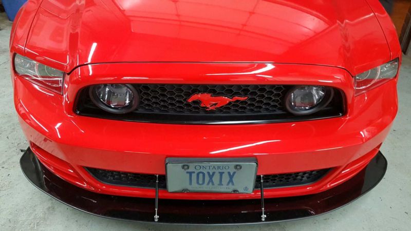 2010-2014 Ford Mustang 2PC Front Splitter