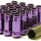 Wheel Mate Muteki SR48 Open End Lug Nuts - Purple 12x1.50 48mm