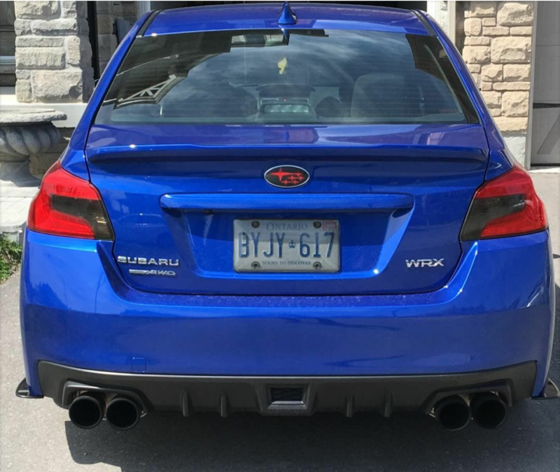 2015-2021 Subaru WRX/STI Rear Corner Spats
