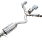 AWE Tuning 23-24 Toyota GR Corolla Touring Edition Cat-Back Exhaust - Chrome Silver Tips
