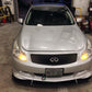 2007-2009 Infiniti G35 Sedan OEM Sport Lip 2PC Front Splitter
