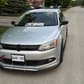 2011-2014 Volkswagen Jetta MK6 Votex Lip 2PC Front Splitter