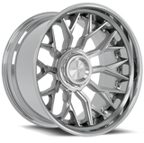 BFX2 22x10 8x165.1 / 8x180 -24 Polished Lip / Brushed Centre