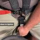 PRP Adjustable Crotch Belt for Latch and Link Harness - 5th Point Only - Black