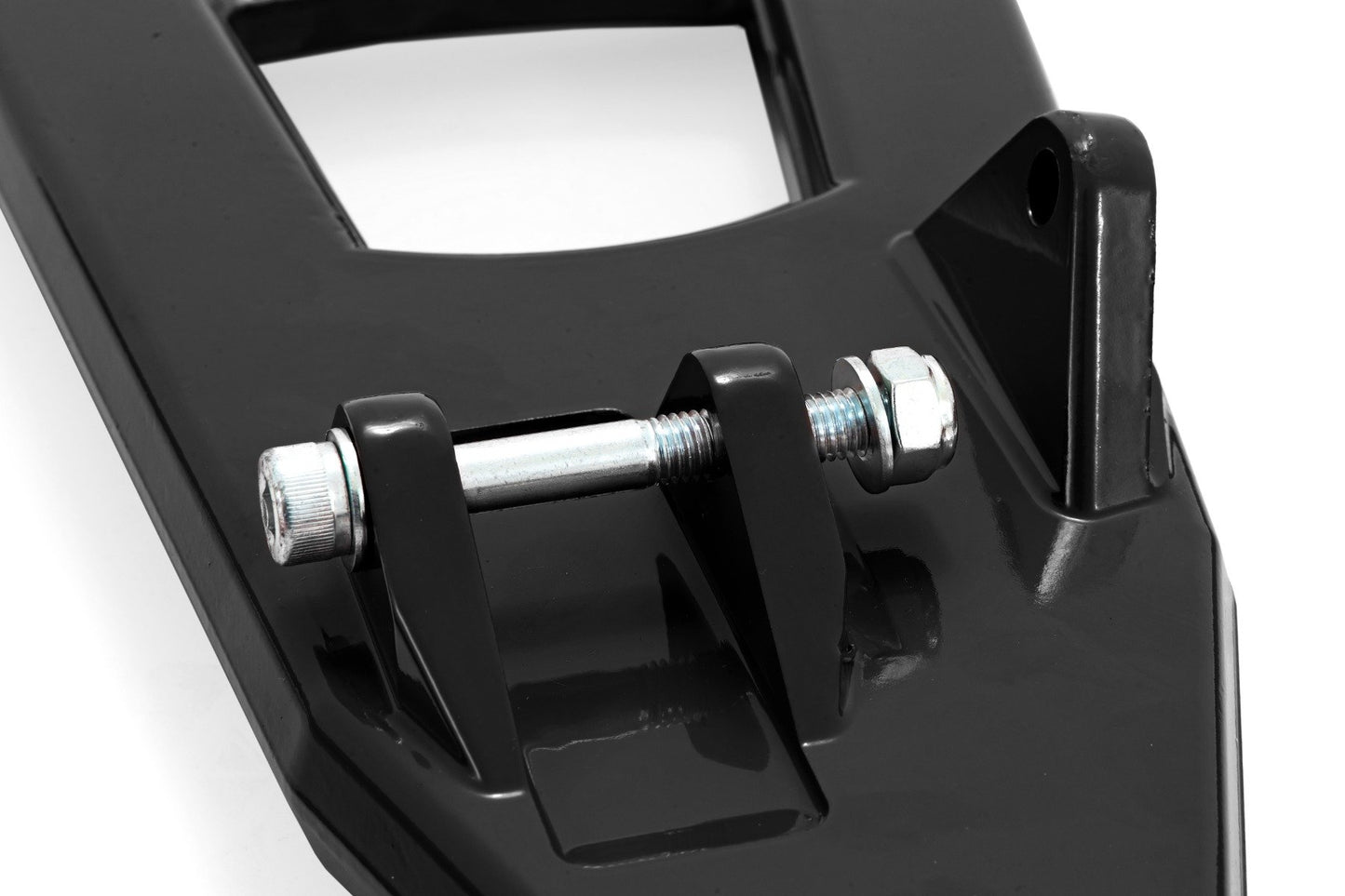 Black Forged Alum High Clearance 2" Fwd Offset Control Arms w/Ball Joints | Polaris Ranger 1000XP