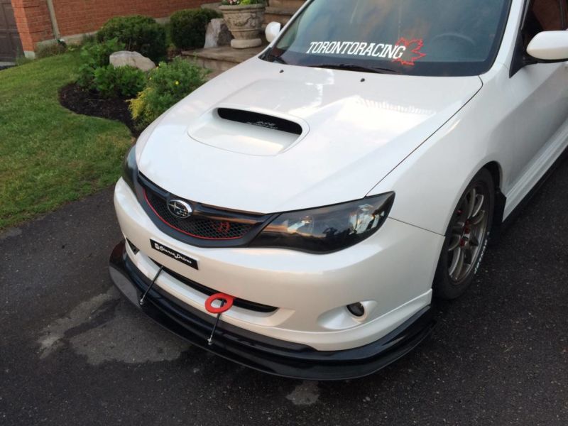2008-2010 Subaru WRX/STI Sedan Charge Speed Lip 2PC Front Splitter