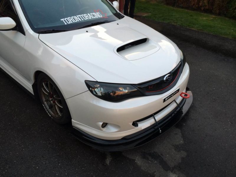 2008-2010 Subaru WRX/STI Sedan Charge Speed Lip 2PC Front Splitter