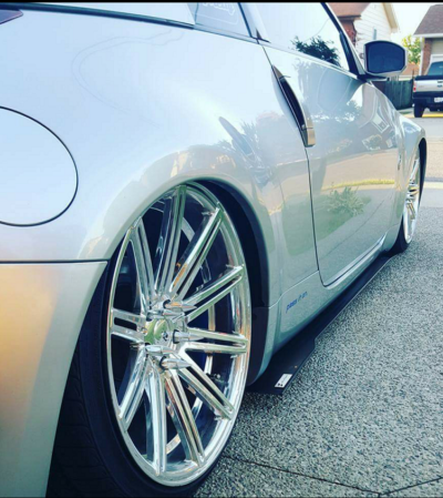 2003-2009 Nissan 350z 2PC Side Splitters