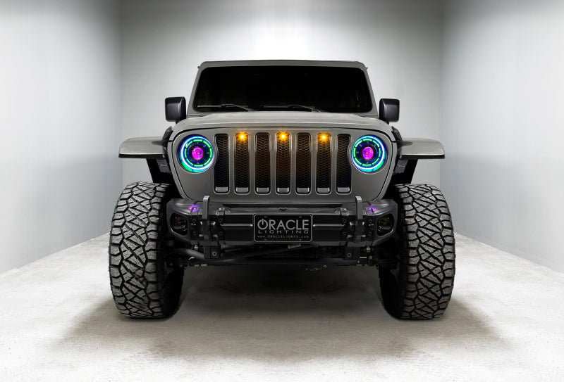 Oracle Oculus Bi-LED Projector Headlights for Jeep JL/Gladiator JT - w/ Simple Cntrl