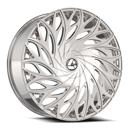 AZARA Nano Chrome AZA-525NC 22x9.5 5x115/5x120 Wheels