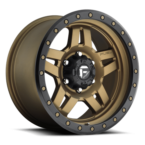 Fuel MATTE BRONZE BLACK BEAD RING D583 ANZA 18x9 6x139.7 Wheels