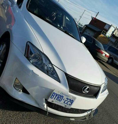 2007-2010 Lexus IS 250/350 2PC Front Splitter