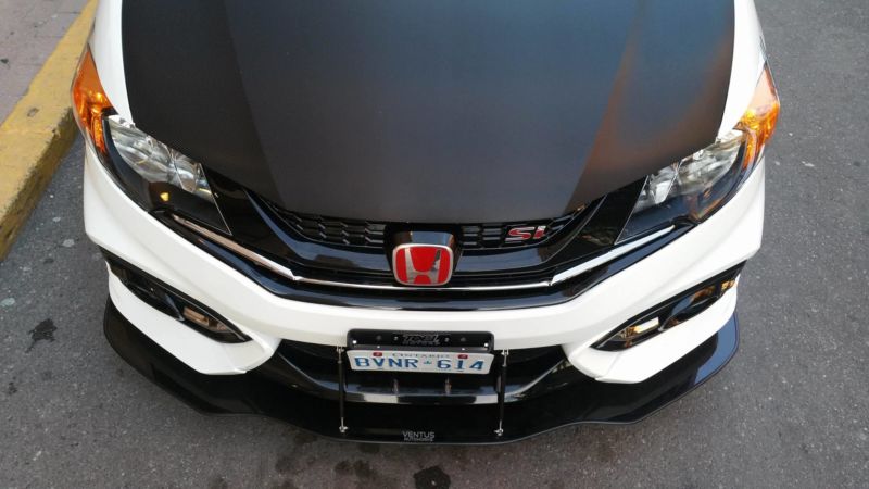 2014-2015 Honda Civic Coupe 2PC Front Splitter