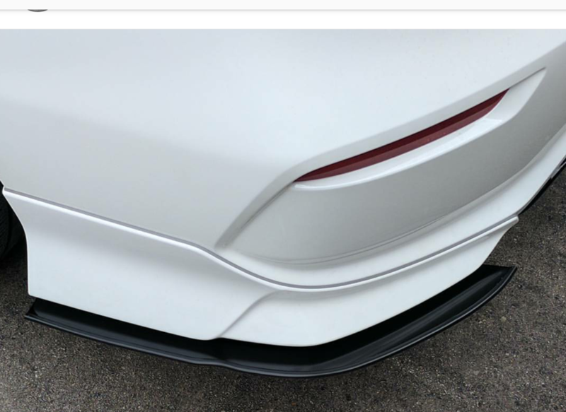 2014-2015 Honda Civic Coupe SI HFP Rear Corner Spats