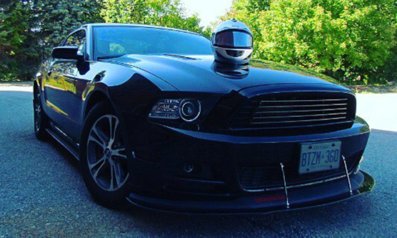 2013-2014 Ford Mustang Roush Lip 2PC Front Splitter