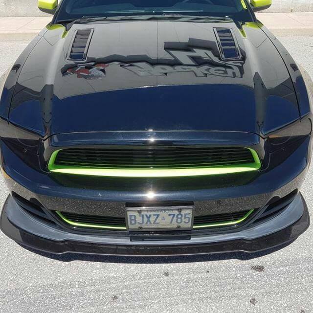 2013-2014 Ford Mustang California Special/Boss 302 2PC Front Splitter