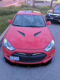 2013-2016 Hyundai Genesis Coupe BK2 2PC Front Splitter