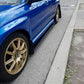2002-2007 Subaru WRX Sedan 2PC Side Splitters