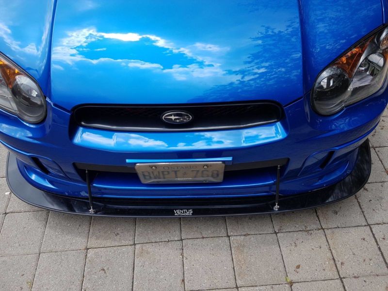 2004-2005 Subaru WRX/STI Sedan 2PC Front Splitter