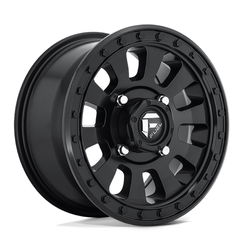 Fuel MATTE BLACK D630 15x7 4x137 Wheels