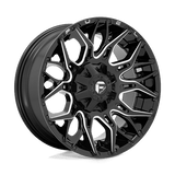 Fuel GLOSSY BLACK MILLED D769 20x9 8x170 Wheels